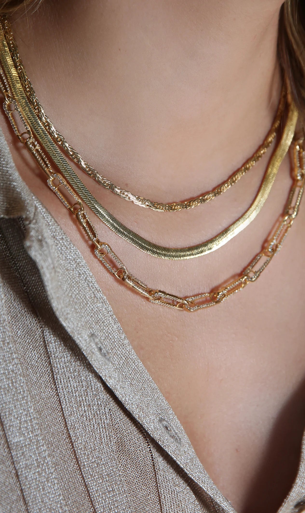 Crystal Haze Mommo Necklace