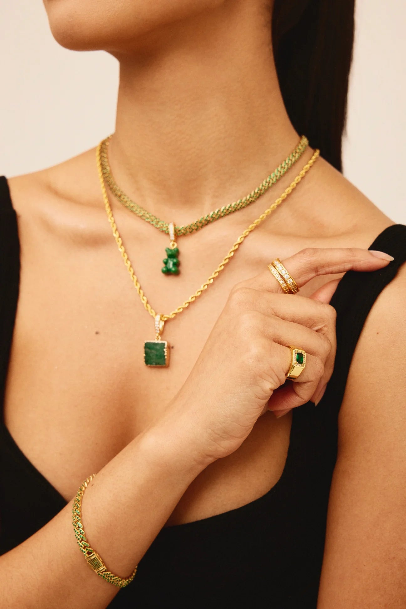 Crystal Haze Rope Chain