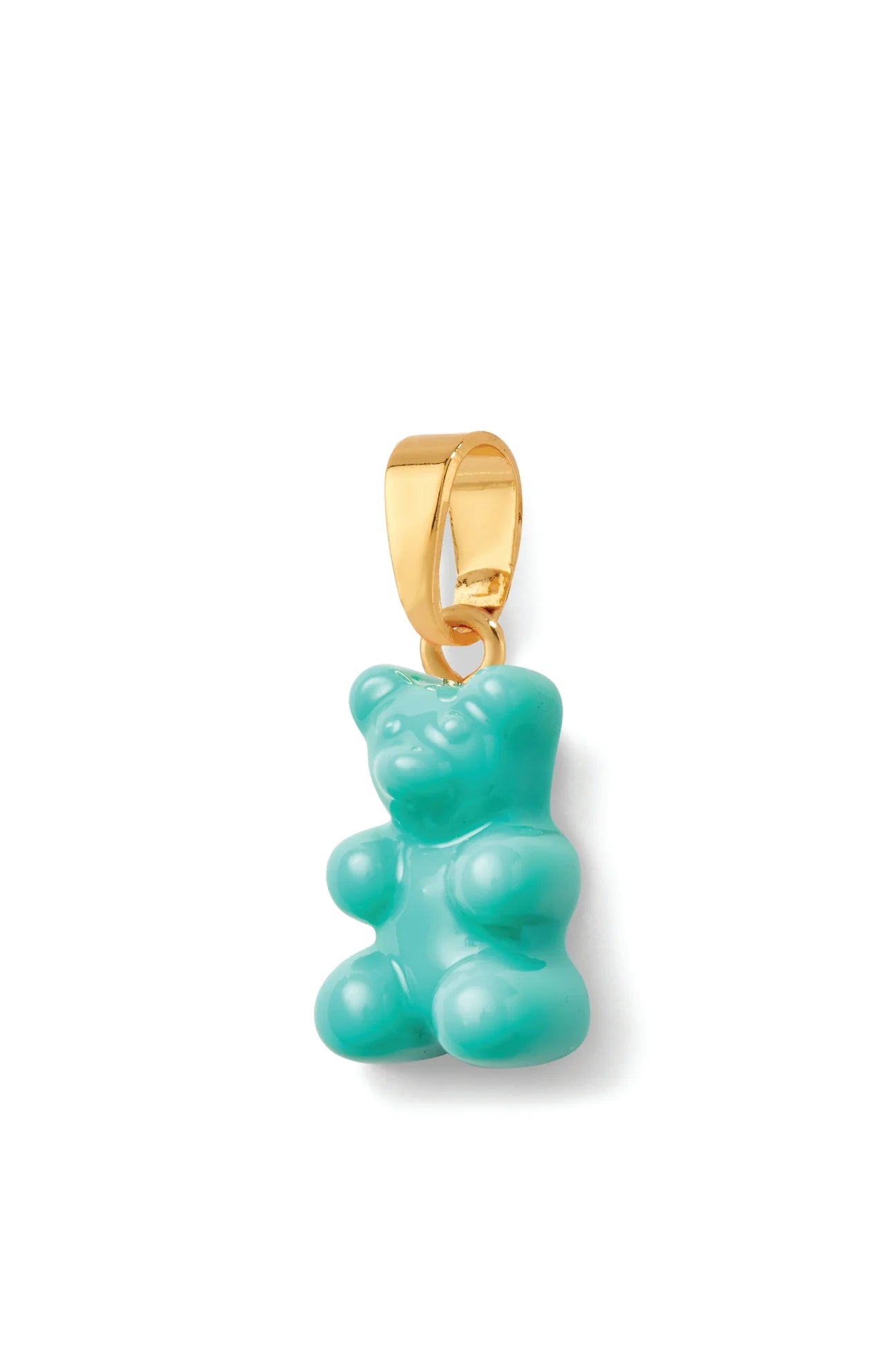 Crystal Haze Nostalgia Bear Classic Pendant-Mykonos Blue