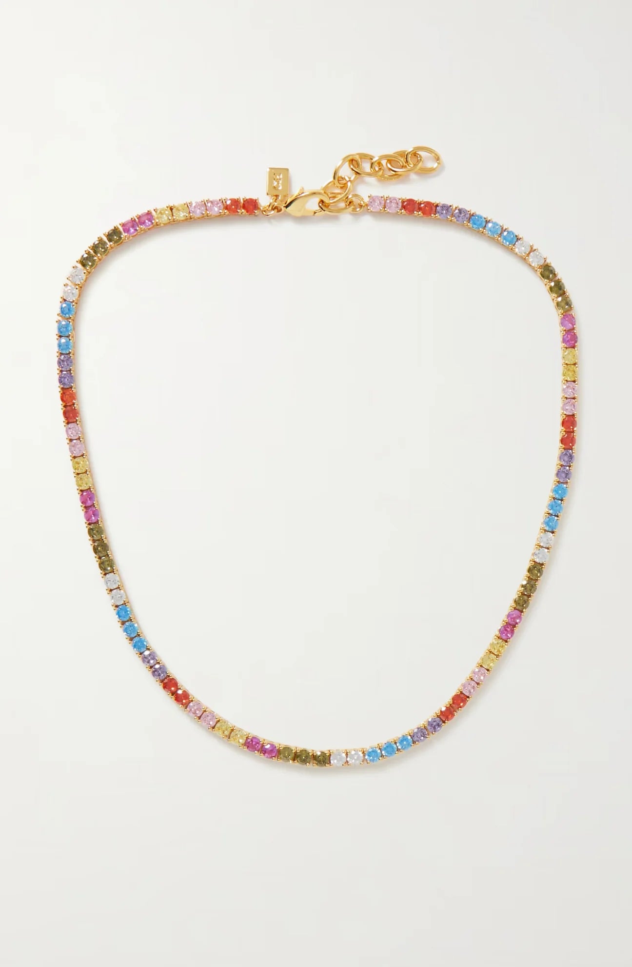 Crystal Haze Serena necklace - Rainbow