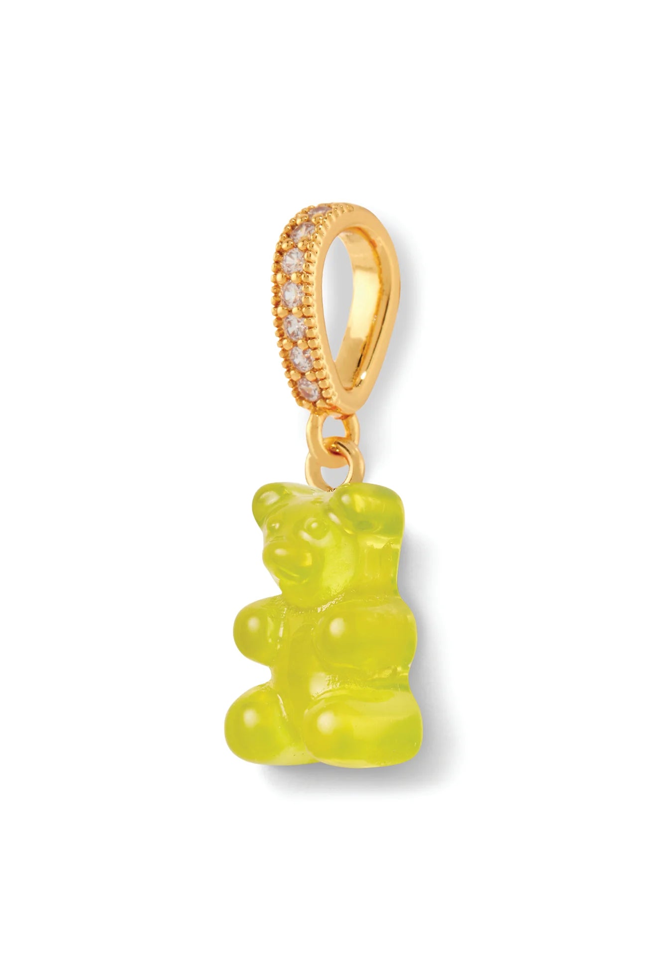 Crystal Haze Nostalgia Bear Pave Pendant-Minion