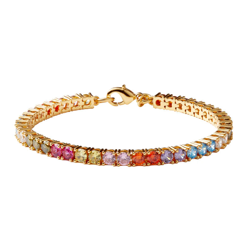 Crystal Haze Serena Bracelet - Rainbow