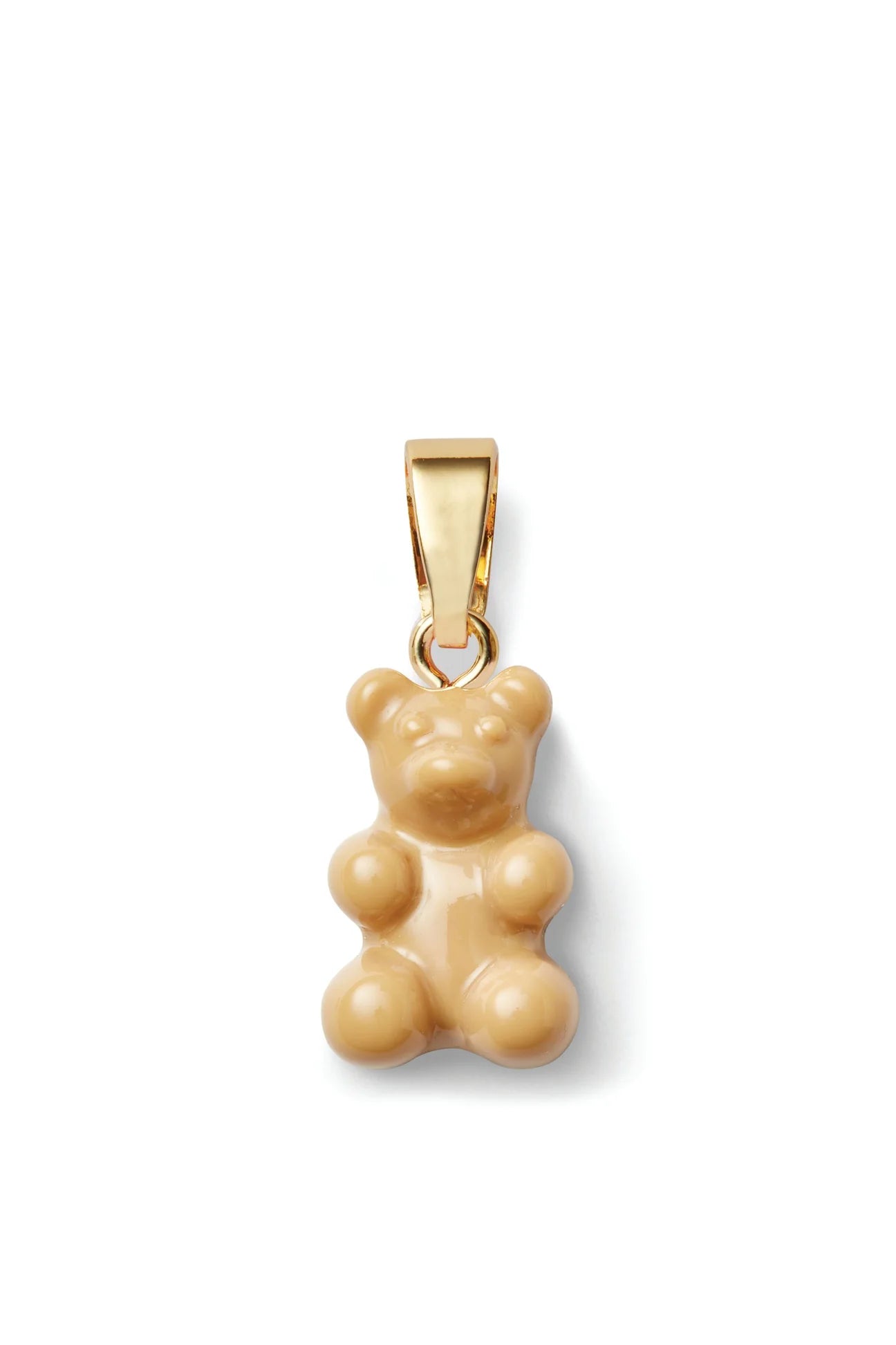 Crystal Haze Nostalgia Bear Classic Pendant-Salt Caramel