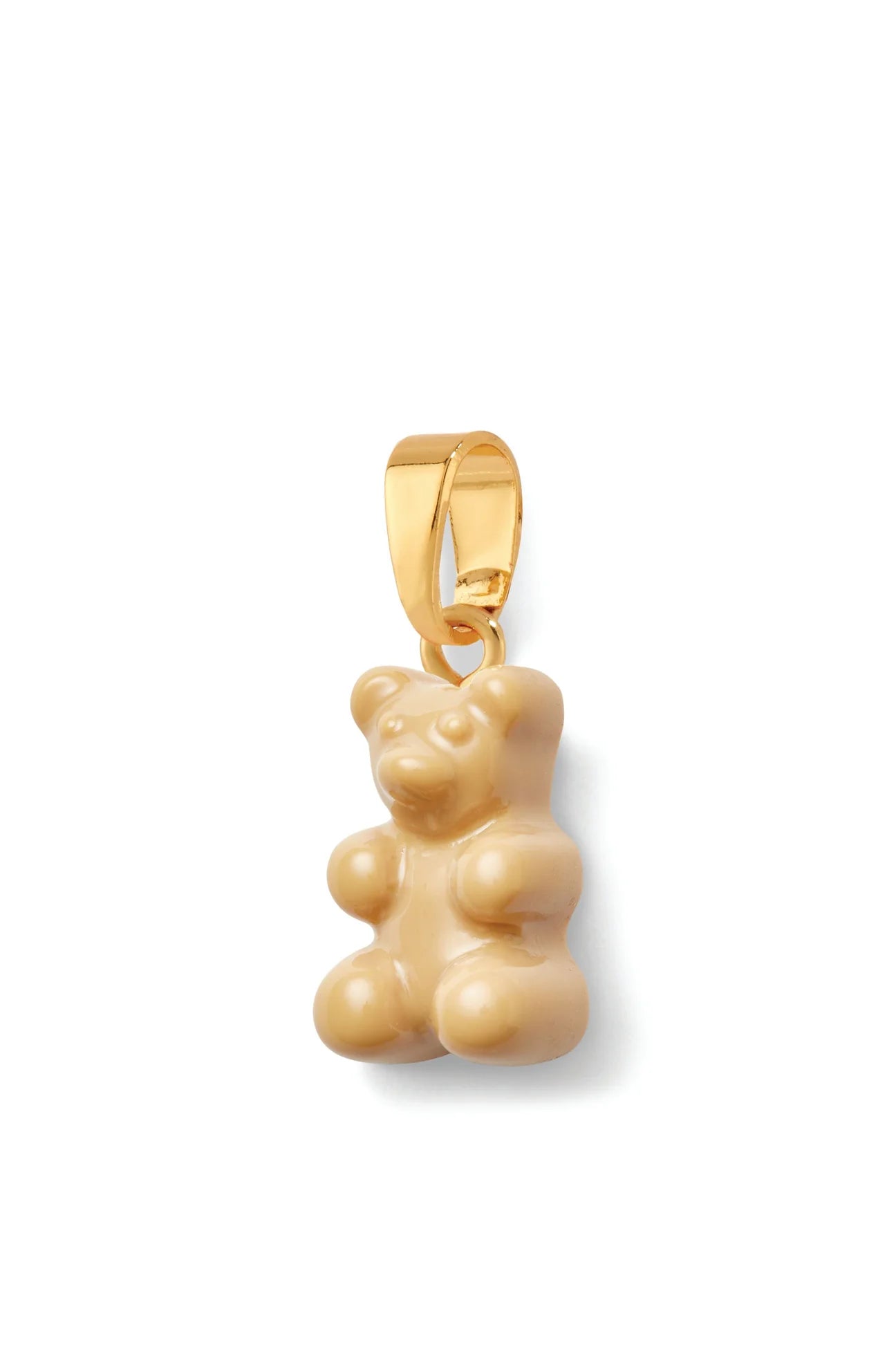 Crystal Haze Nostalgia Bear Classic Pendant-Salt Caramel