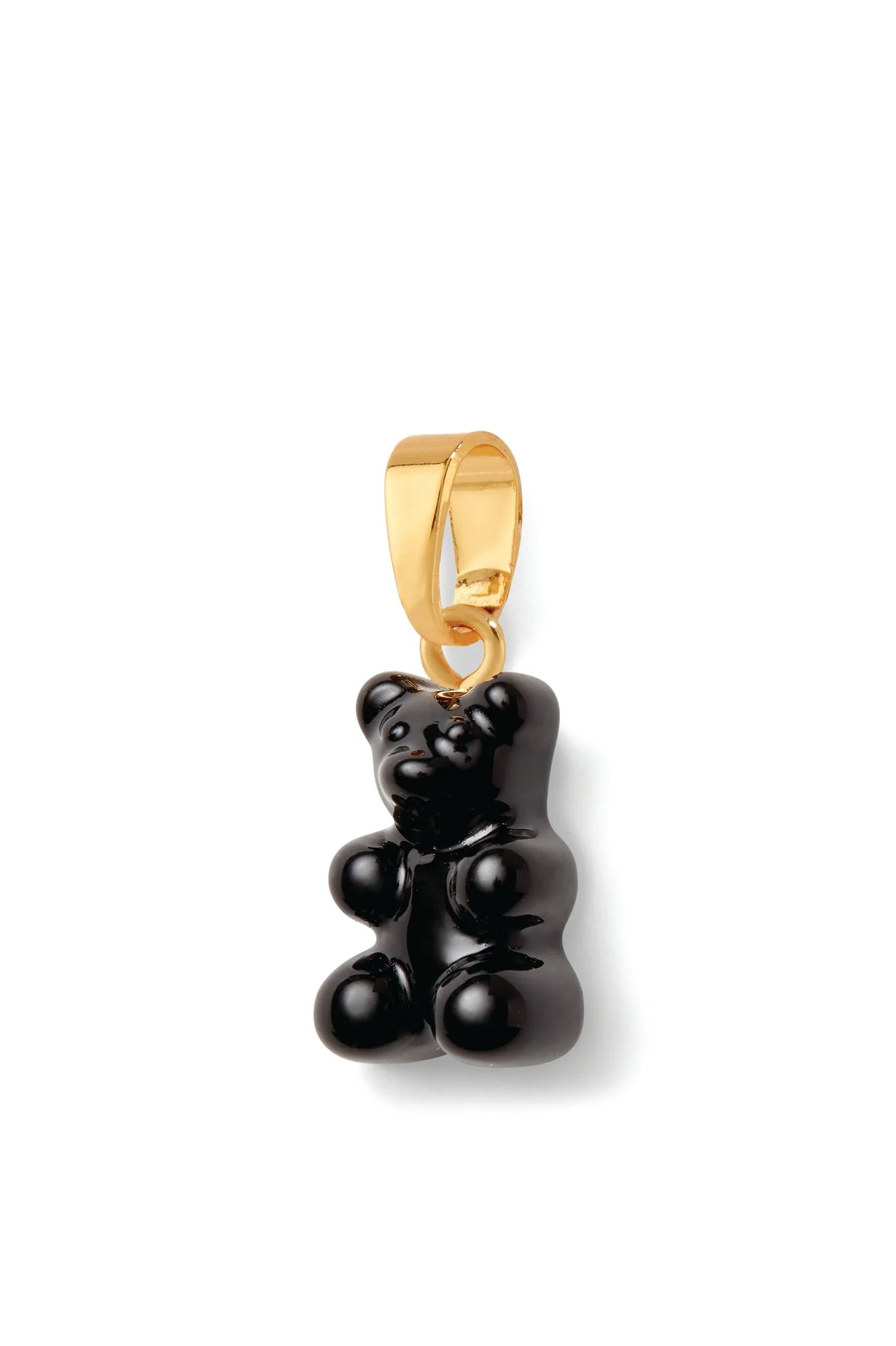 Crystal Haze Nostalgia Bear Classic Pendant-Black