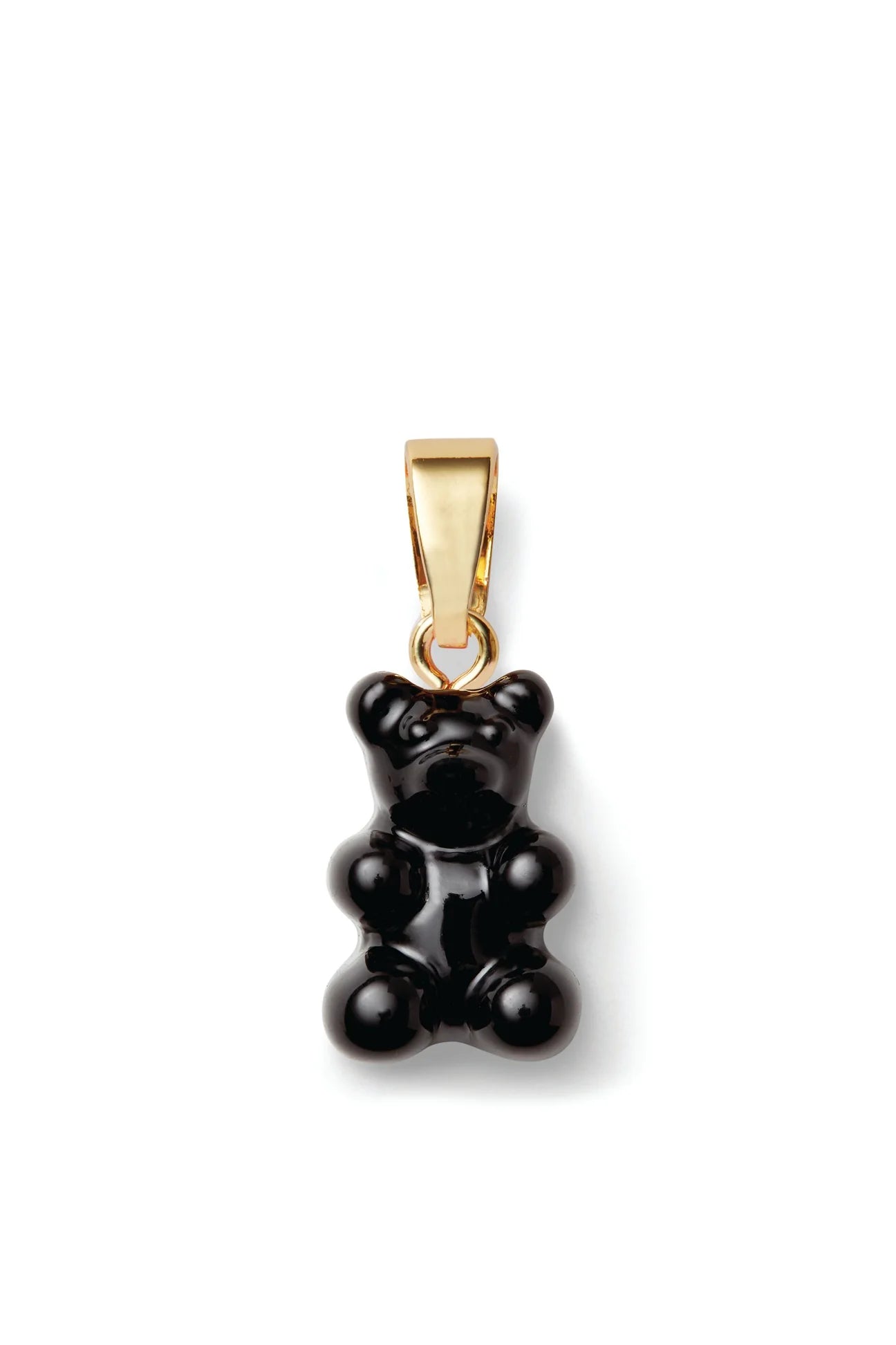 Crystal Haze Nostalgia Bear Classic Pendant-Black
