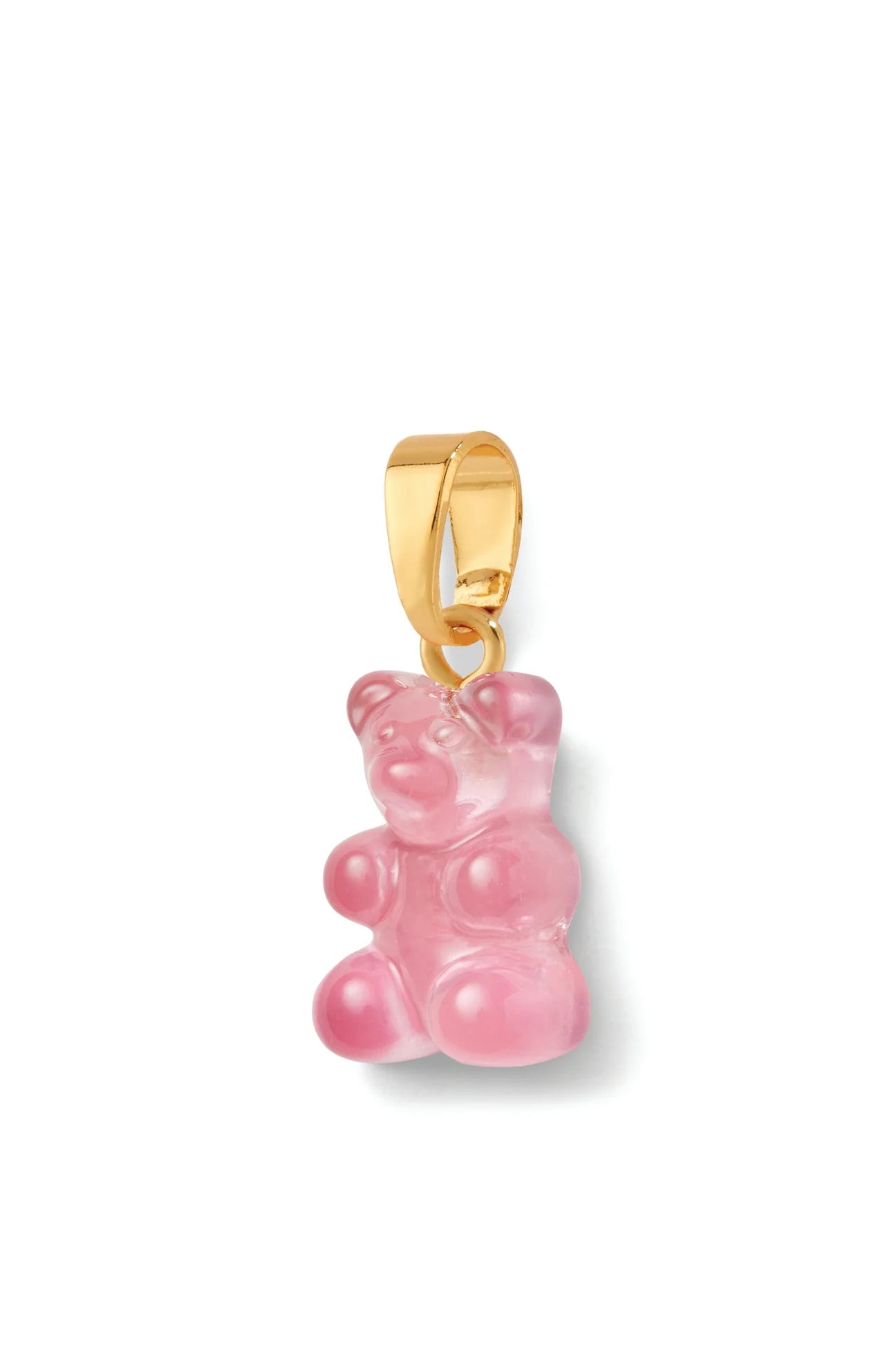 Crystal Haze Nostalgia Bear Classic Pendant-Bubblegum Pink
