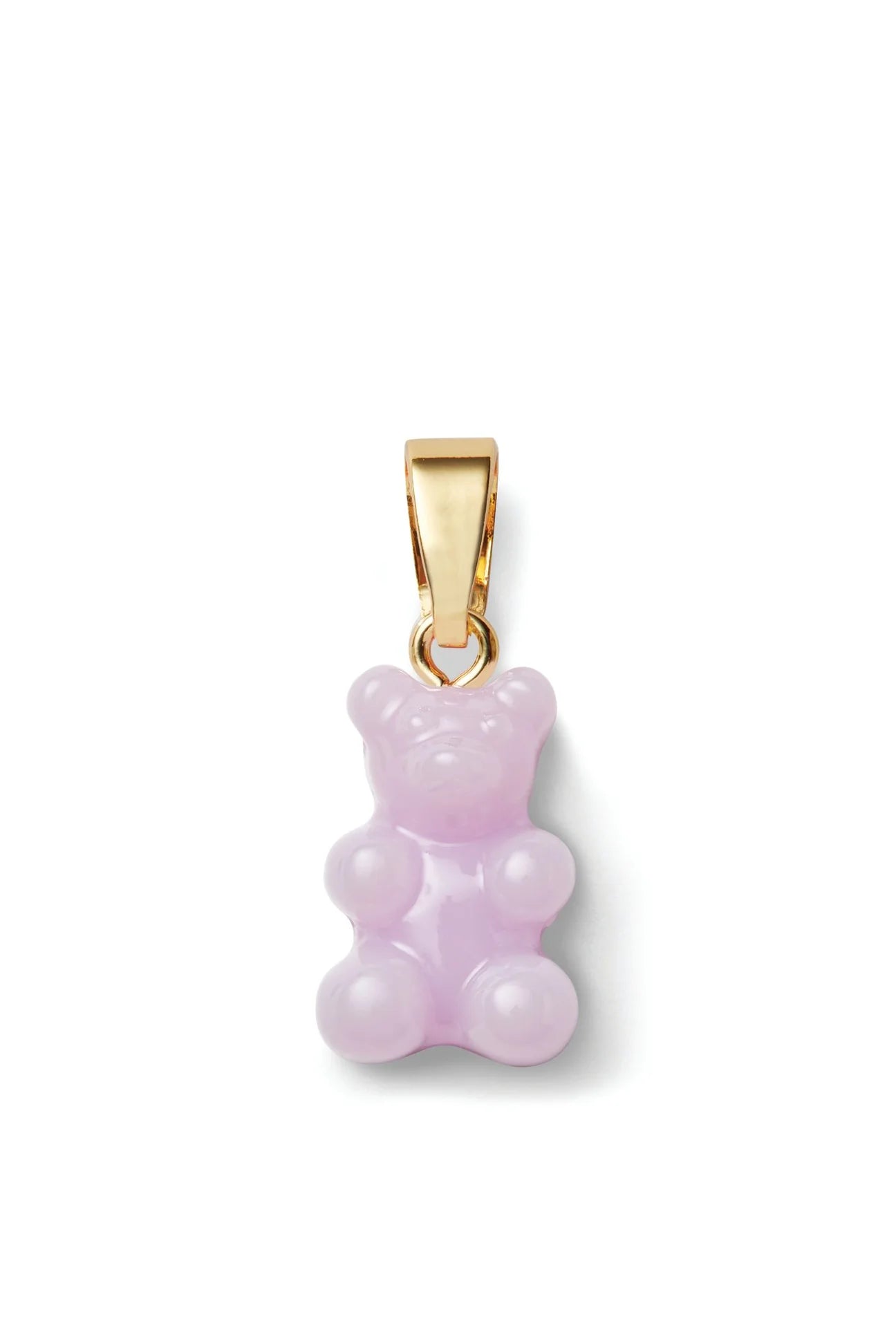 Crystal Haze Nostalgia Bear Classic Pendant-Lavender