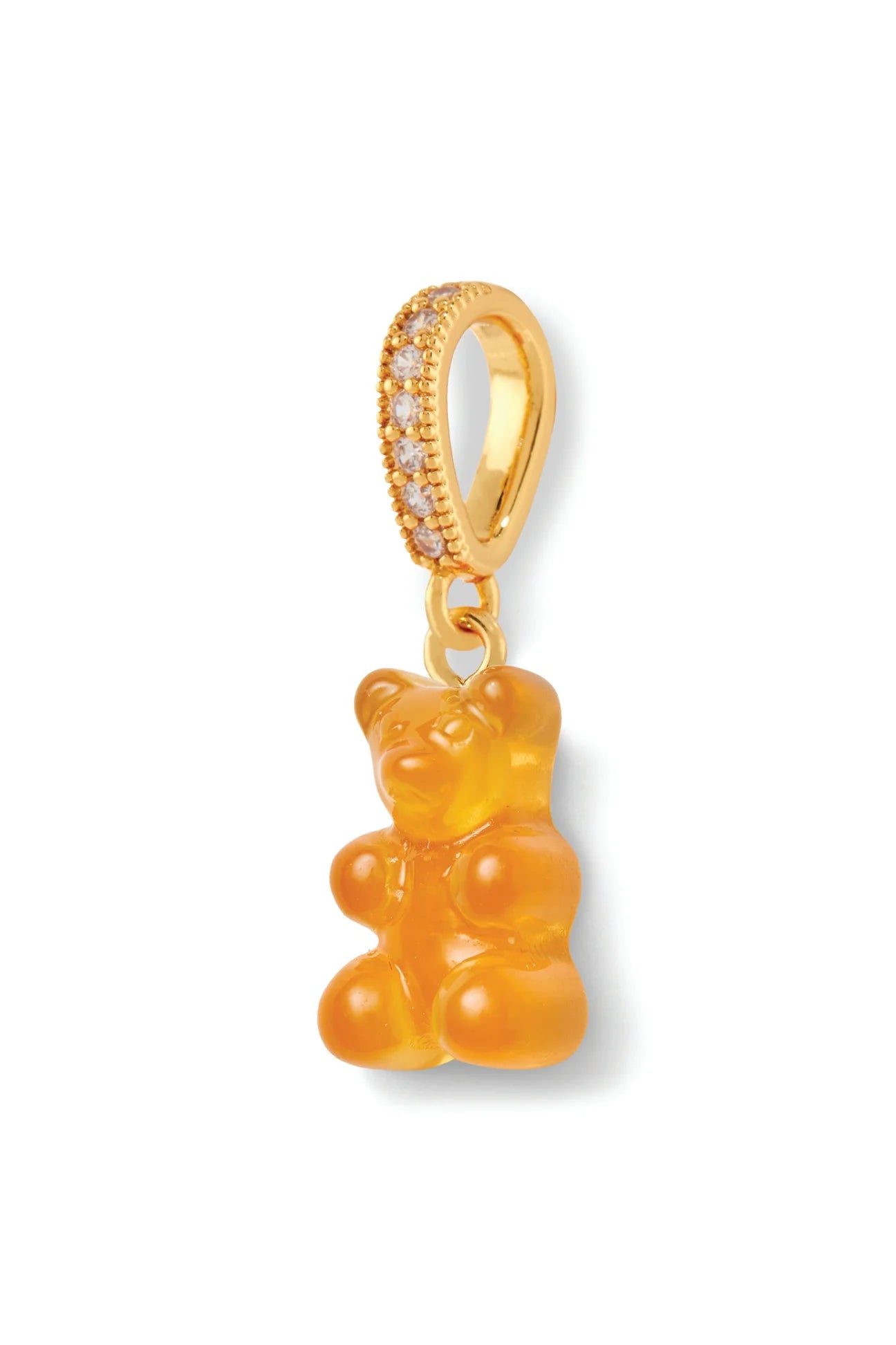 Crystal Haze Nostalgia Bear Pave Pendant-Fanta