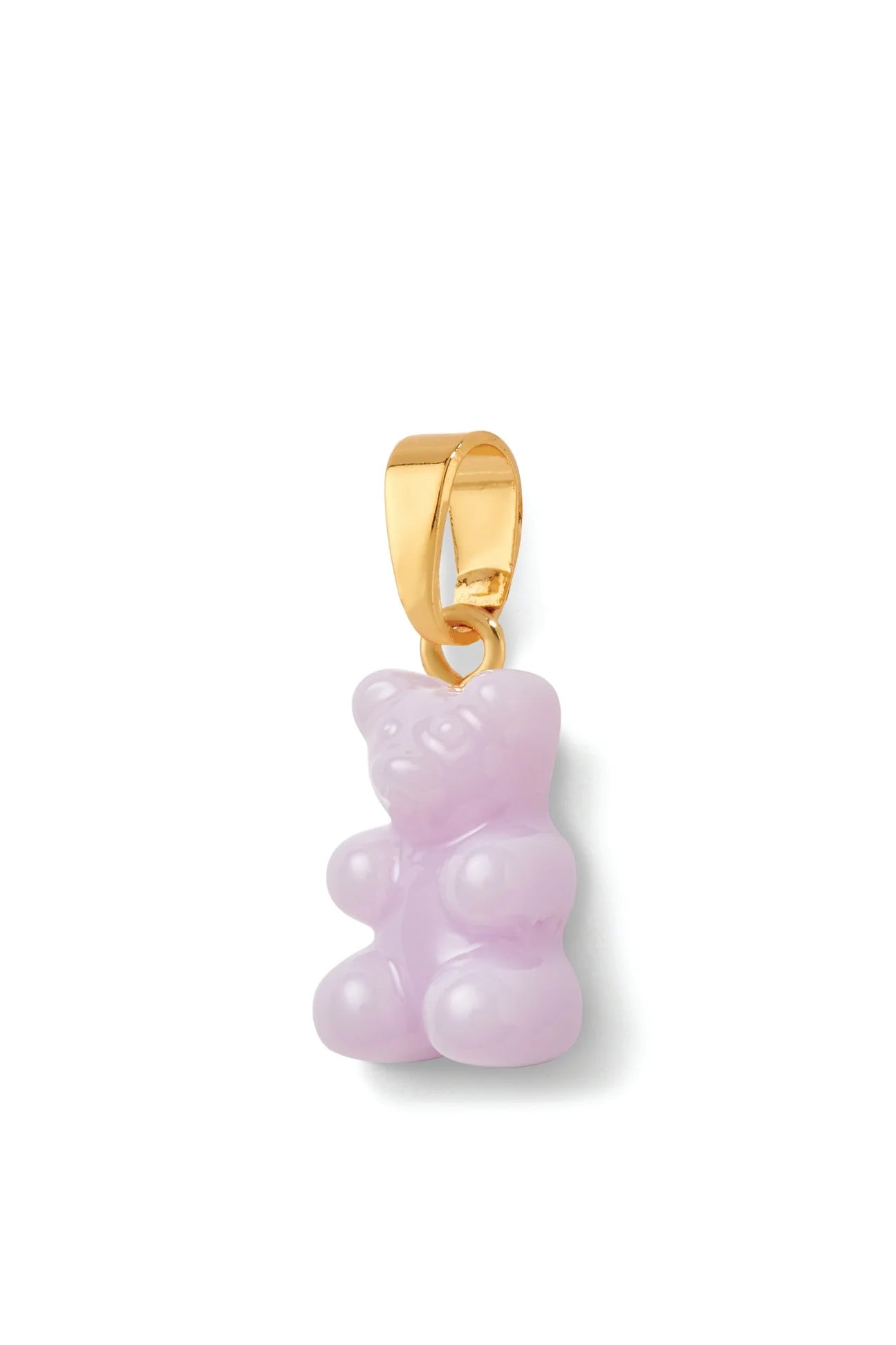 Crystal Haze Nostalgia Bear Classic Pendant-Lavender