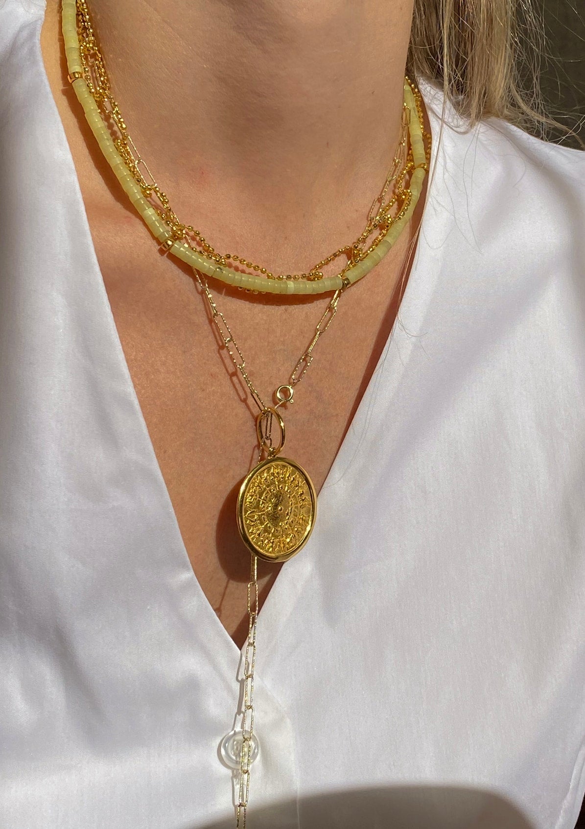 Hermina Athens How to Lose a Guy Necklace