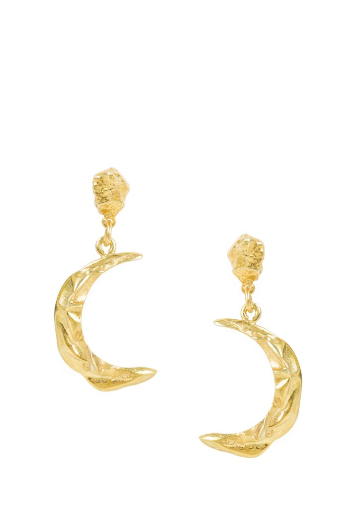 Hermina Athens Melies Moon Earrings