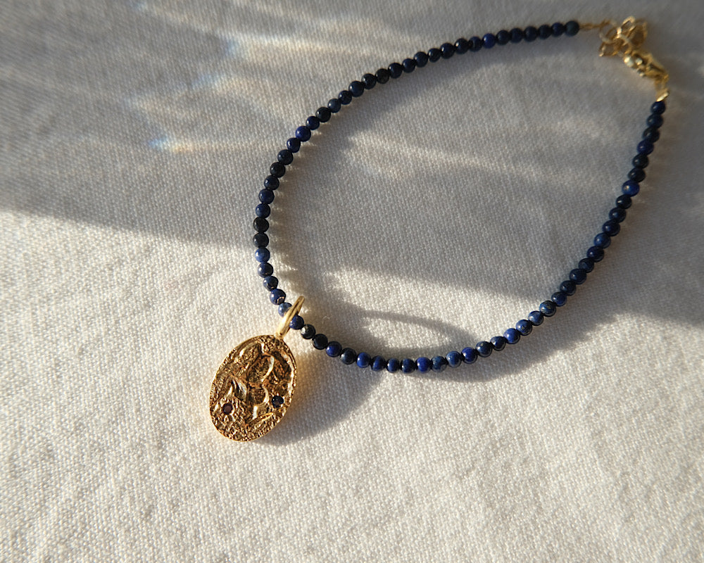 Hermina Athens Sealstone Runner Blue Bracelet