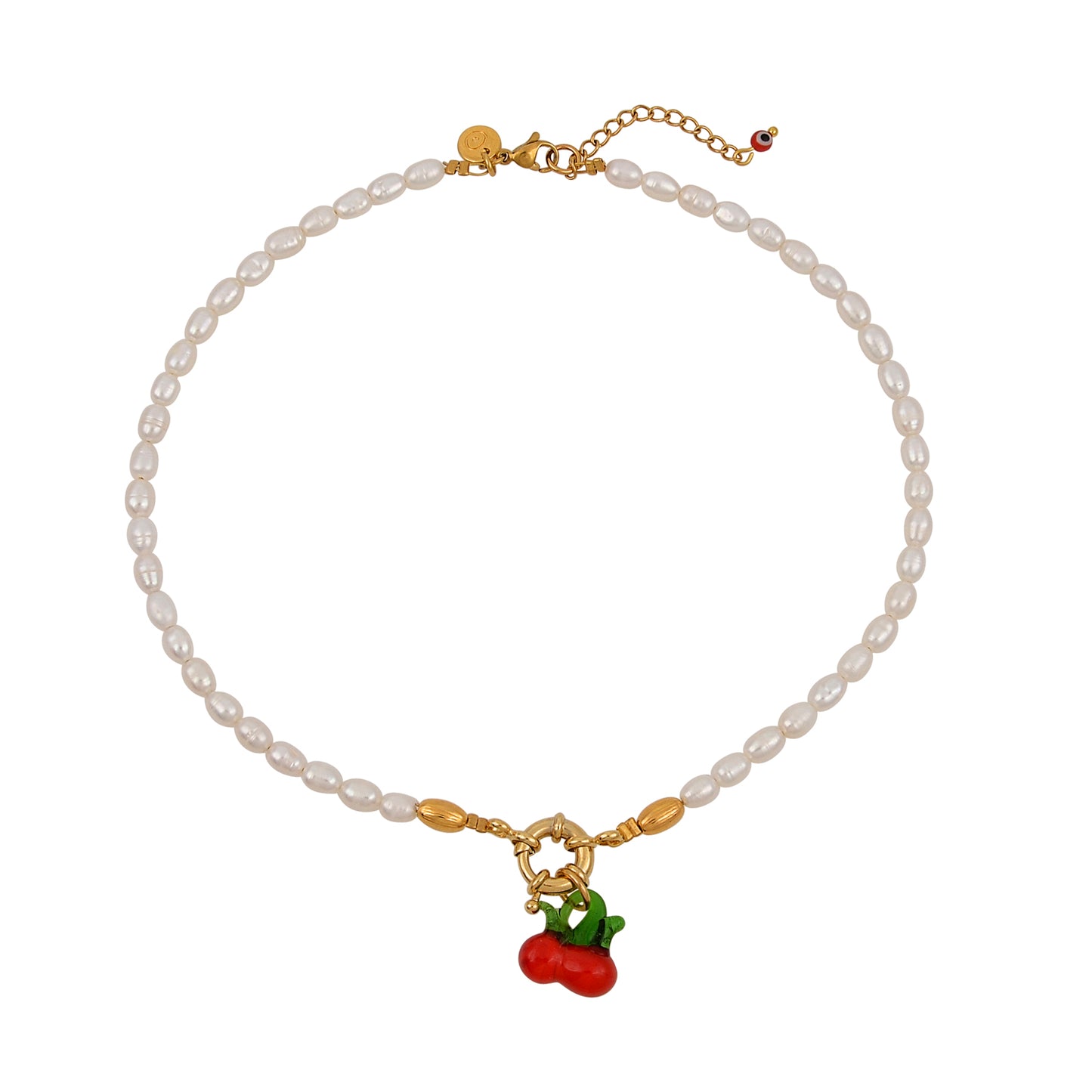 Mayol Cherry Ice Cream Smile Necklace