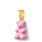 Crystal Haze Nostalgia Bear Classic Pendant-Candy Pink