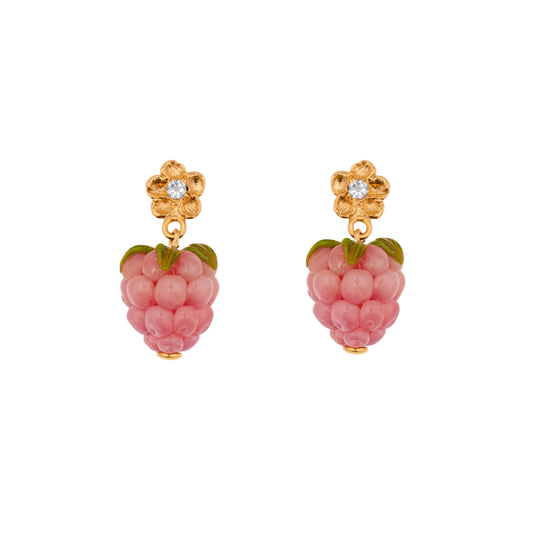 10 DECOART Pink Berries Earrings