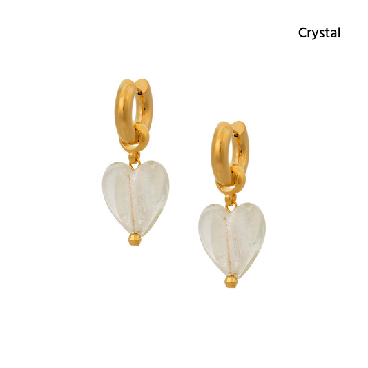 Mayol Heart of Glass Earrings