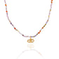 Hermina Athens Wizard of Rainbows Knotted Eye Necklace